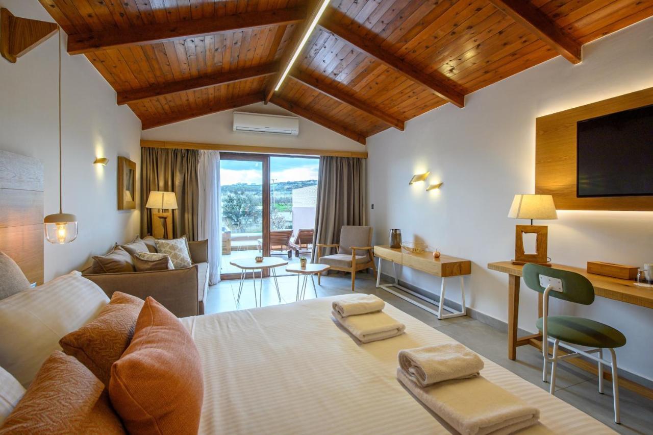 Platanias Theros Suite By Creta Paradise Gerani  Luaran gambar