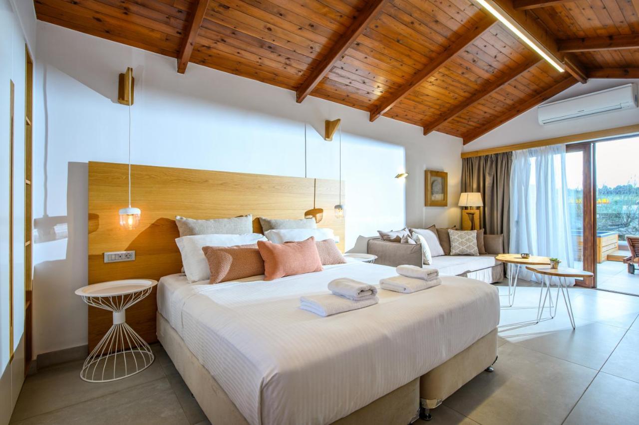 Platanias Theros Suite By Creta Paradise Gerani  Luaran gambar